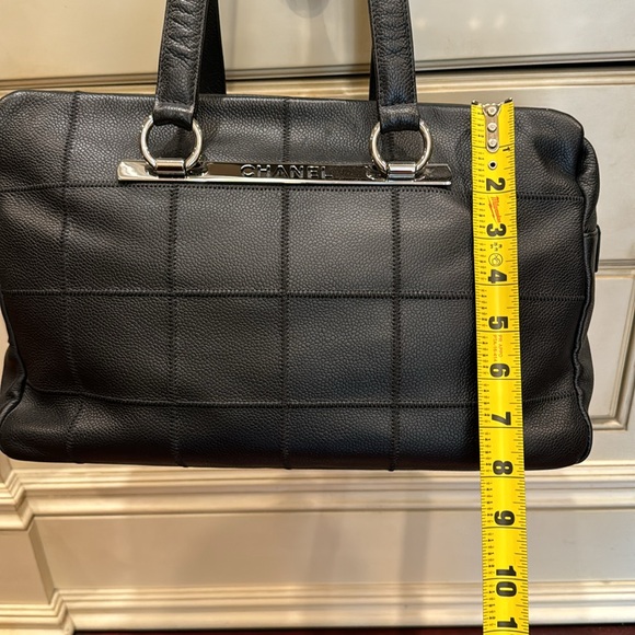 Chanel choco bar shoulder bag , black - Picture 3 of 15